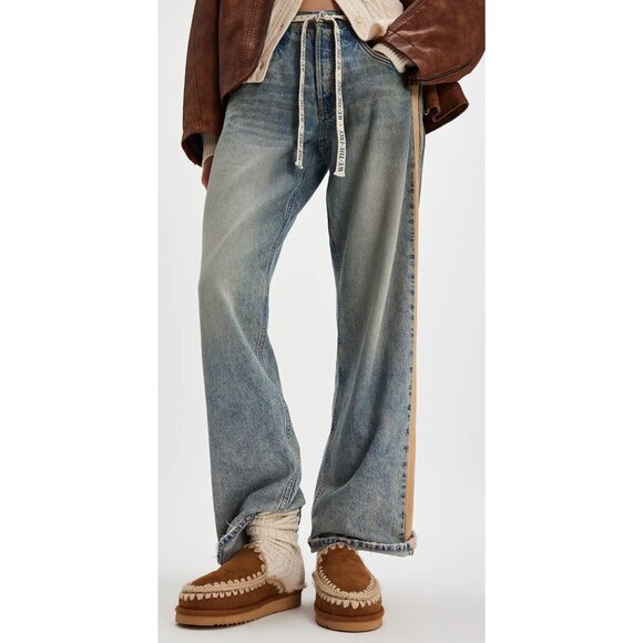 Mou Campfire Slippers Shearling Lined Interior Hand Crocheted Stitching NWOT - Picture 1 of 5